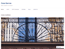 Tablet Screenshot of casagarras.com